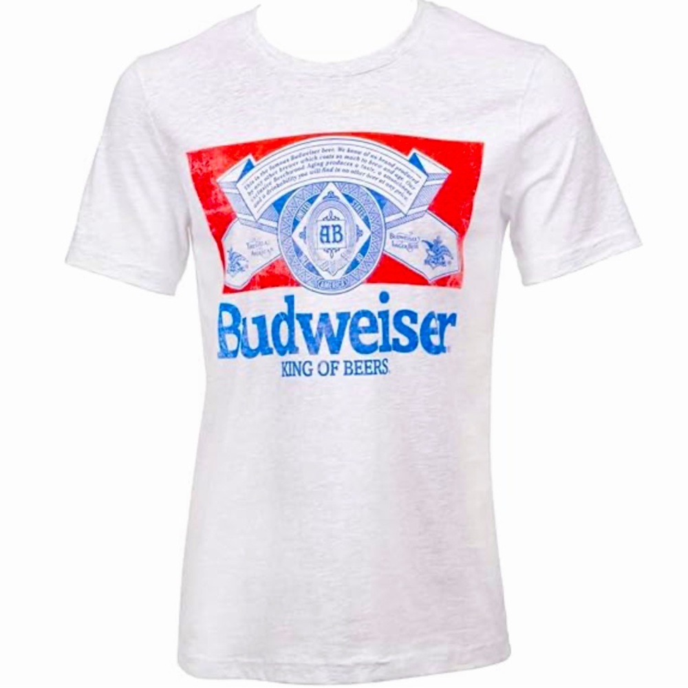 ✨BNWT - Budweiser Vintage Logo T-Shirt - size XXL✨